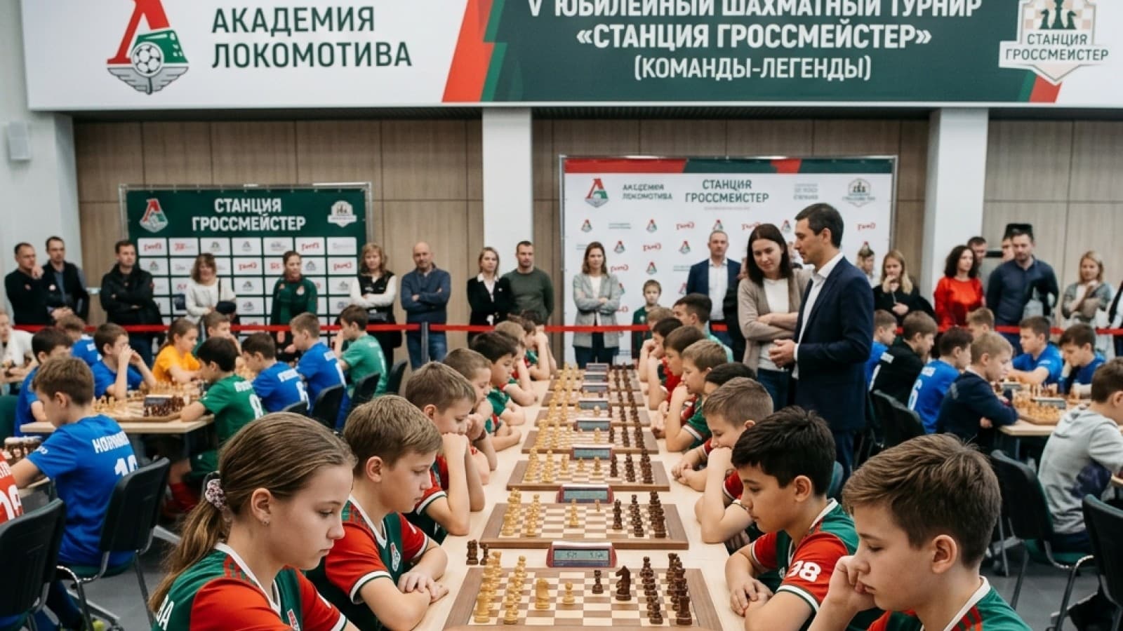 В академии «Локомотива» прошел шахматный турнир «Станция Гроссмейстер»