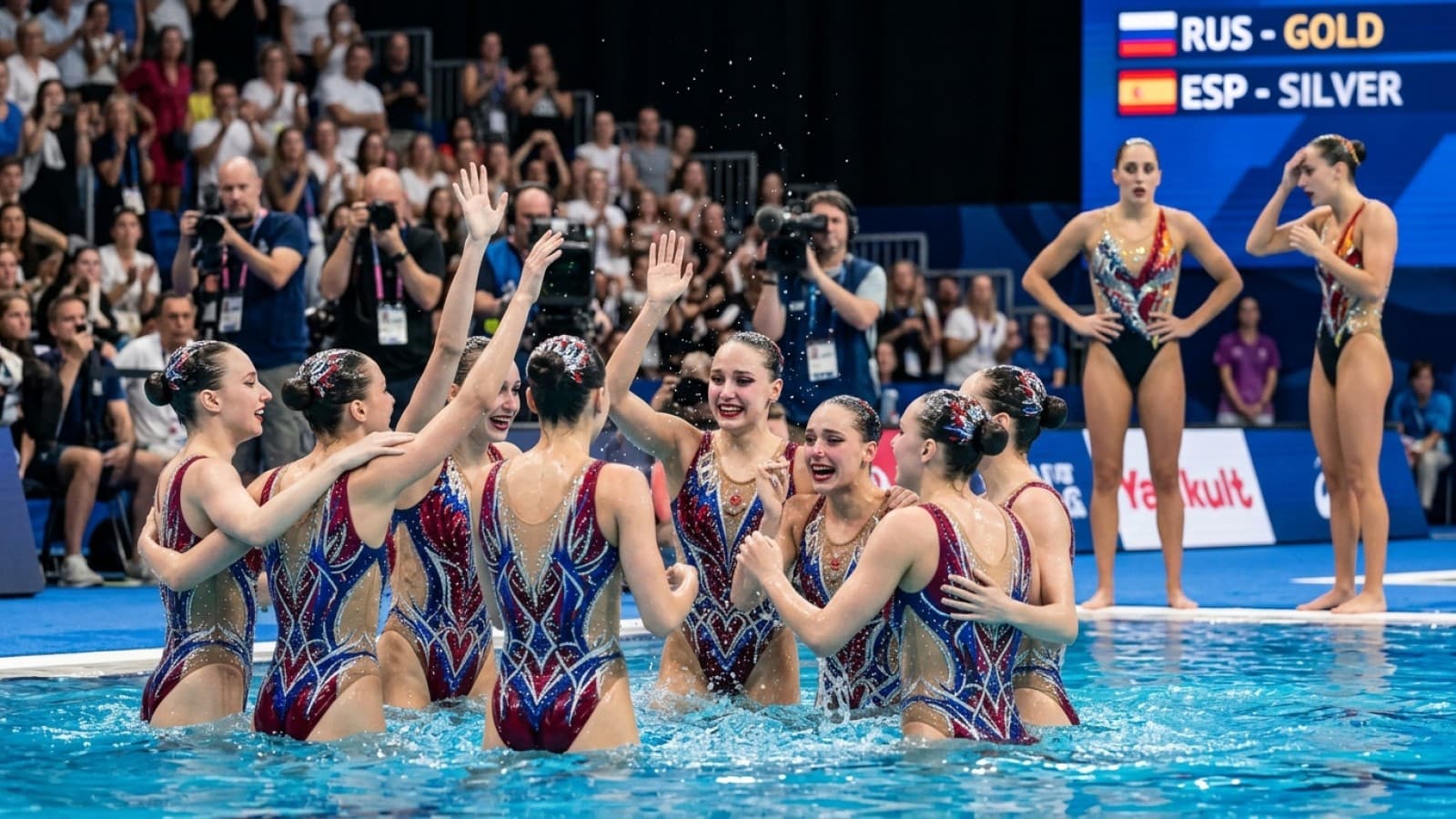 Россия завоевала золото Евро-2026 в синхронном плавании
