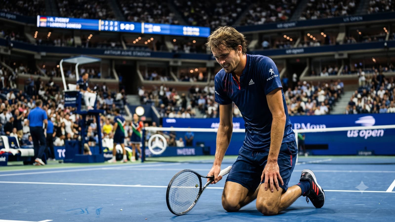 Мирра разгромила, Зверев чуть не вылетел на US Open